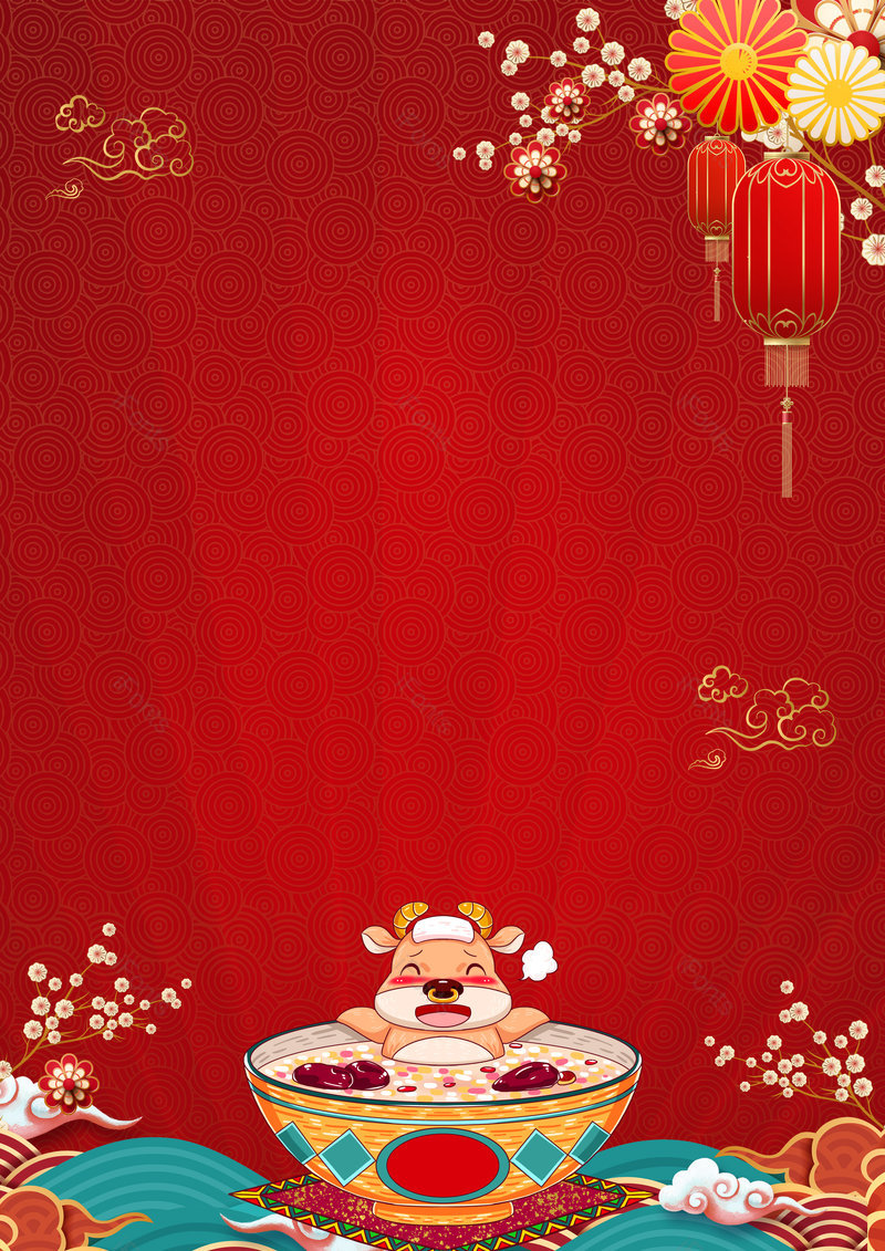 2021腊八节日节气海报背景设计,插画/手绘图,插画/手绘图库,插画/手绘图下载,插画/手绘